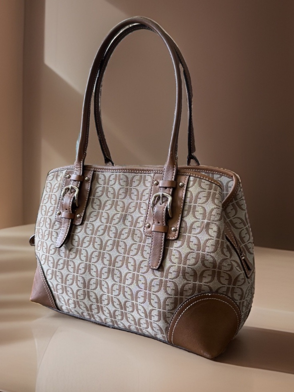 Fossil Y2K Monogram Satchel Bag 🤎